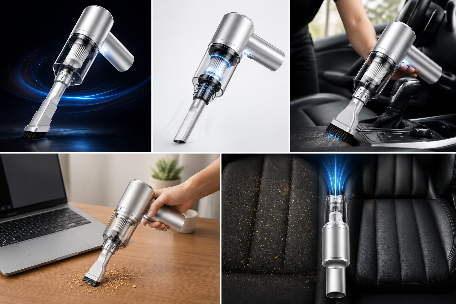 Wireless Rechargeable Mini Vacuum Cleaner